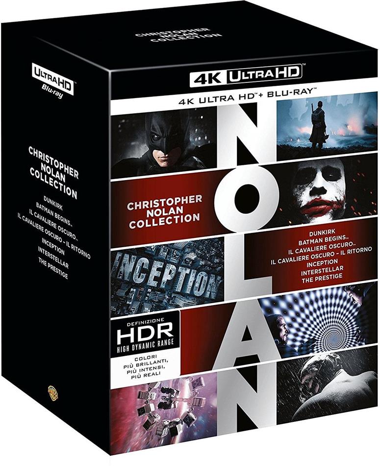 Christopher Nolan Collection 7 4K Ultra HDs + 14 Blu-rays