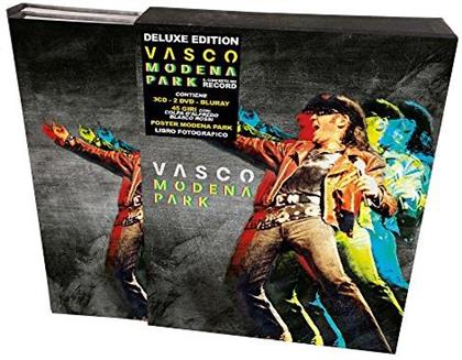 Rossi Vasco - Vasco Modena Park (Deluxe Boxset, 3 CD + 2 DVD + Blu-ray + Libro)