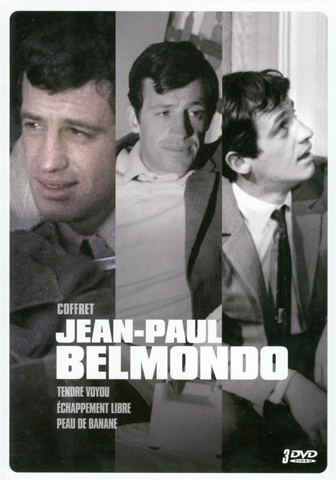 Jean-Paul Belmondo - Tendre voyou / Échappement libre / Peau de banane Edizione Restaurata, 3 DVD