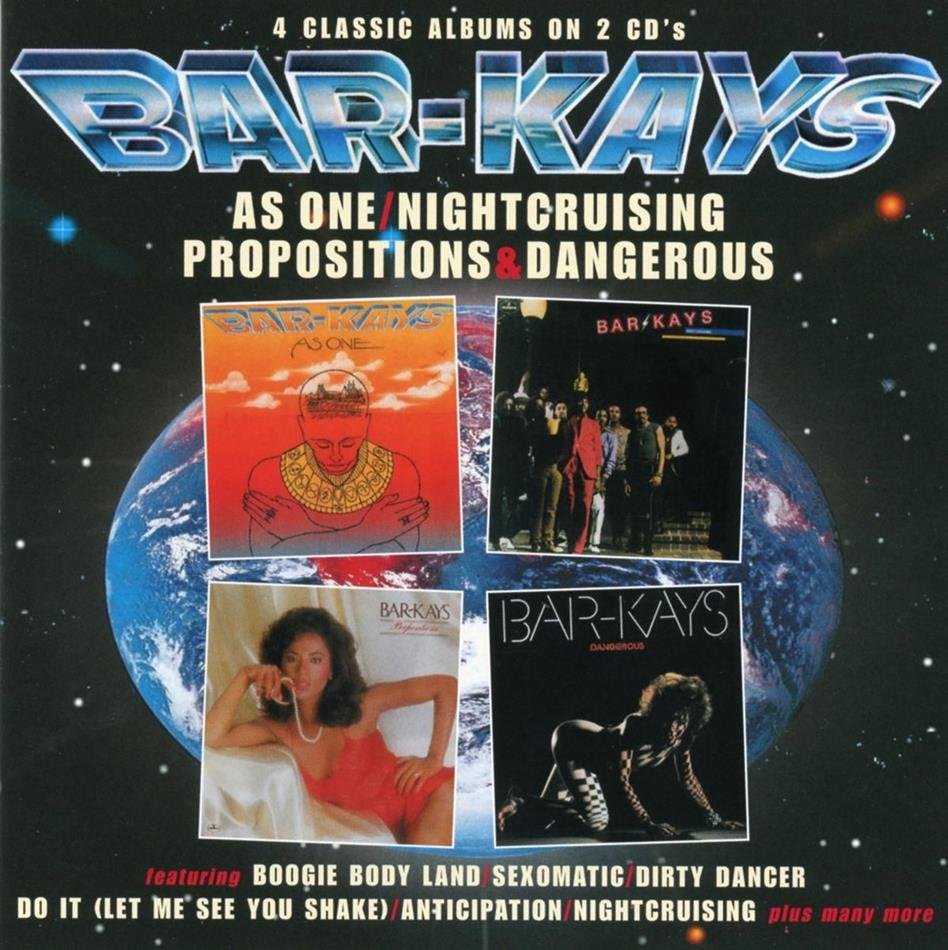 Bar-Kays - As One / Nightcruising / Propositions / Dangerous 2 CDs