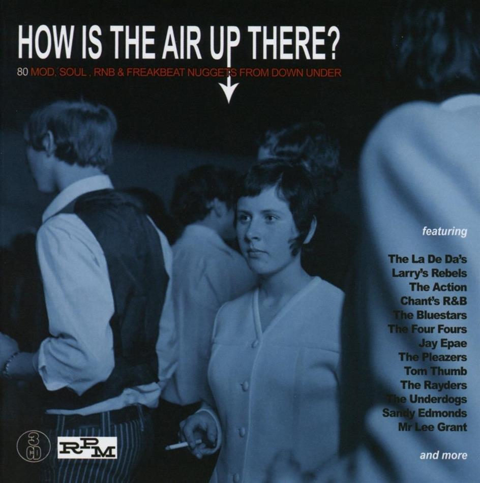 How Is The Air Up There?: 80 Mod, Soul And Freakbeat Nuggets From Down Under (3CD) 3 CDs