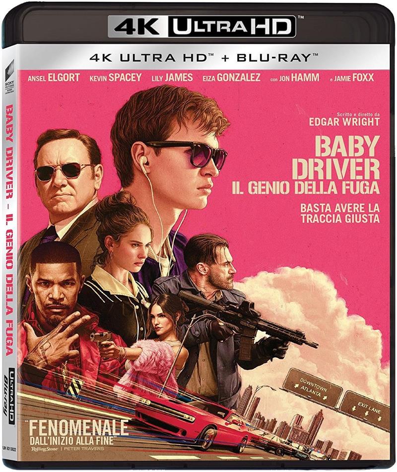 Baby Driver - Il genio della fuga (2017) 4K Ultra HD + Blu-ray