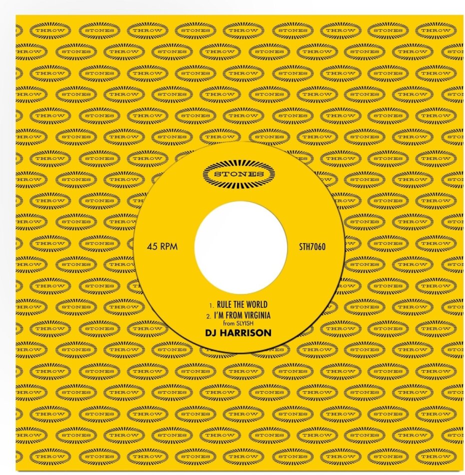 DJ Harrison - Rule The World & I'm From Virginia / Brown Water 7" Single