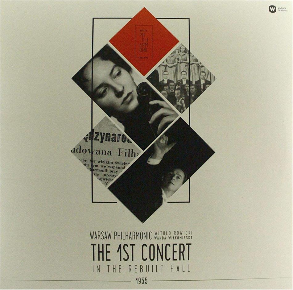 Warsaw Philharmonic, Witold Rowicki & Wanda Wilkomirska - The 1st Concdrt In The Rebuilt Hall 1955 LP