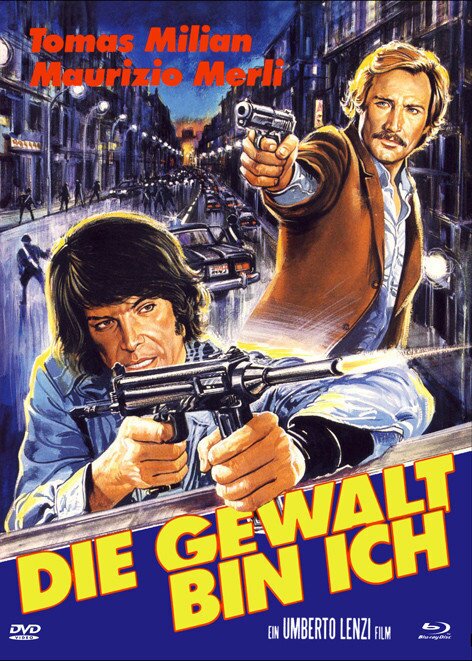 Die Gewalt bin ich (1977) Eurocult Collection, Cover B, Limited Edition, Mediabook, Blu-ray + DVD