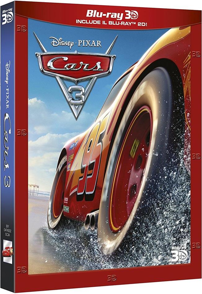 Cars 3 (2017) Blu-ray 3D + Blu-ray