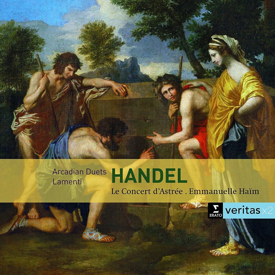 Georg Friedrich Händel (1685-1759), Emmanuelle Haim & Le Concert D’Astrée - Arcadian Duets / Lamenti 2 CD