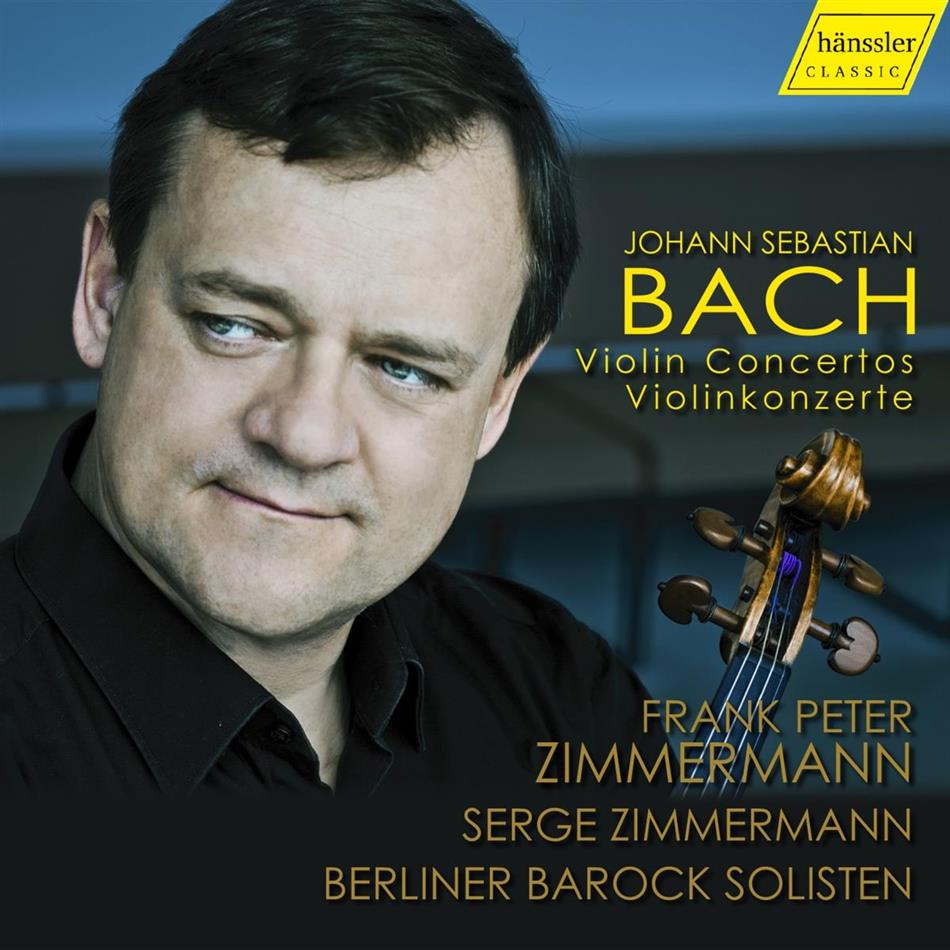 Frank Peter Zimmermann, Berliner Barock Solisten, Johann Sebastian Bach (1685-1750) & Serge Zimmermann - Violin Concertos