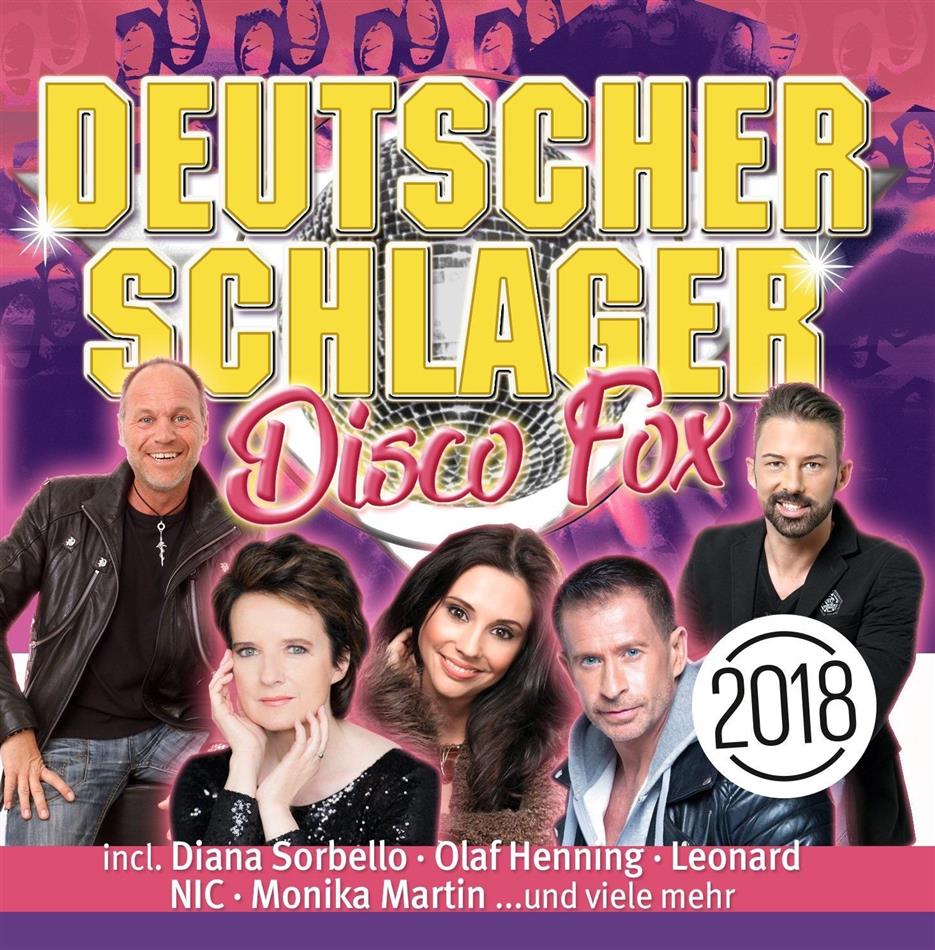 Deutscher Schlager - Disco Fox 2018 2 CD