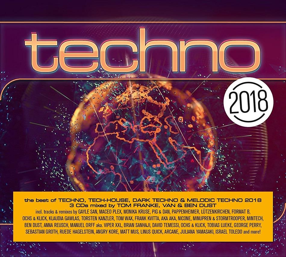 Techno 2018 3 CDs