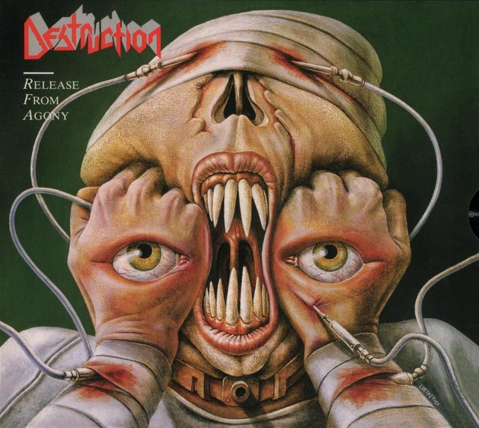 Destruction - Release From Agony Slipcase, + Poster