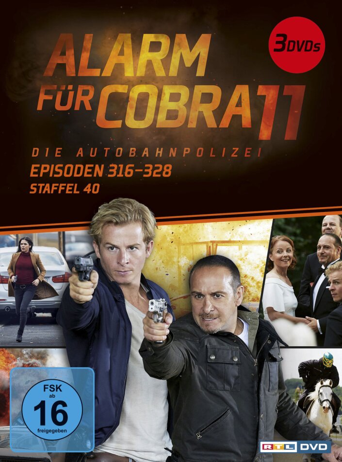Alarm für Cobra 11 - Staffel 40 3 DVDs