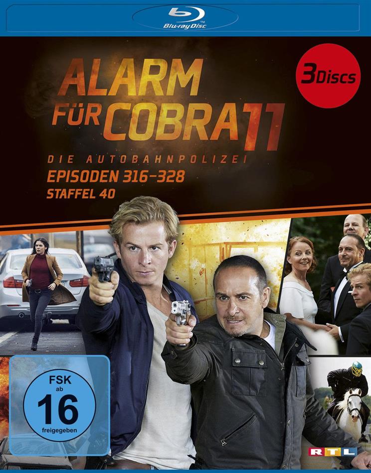 Alarm für Cobra 11 - Staffel 40 3 Blu-rays