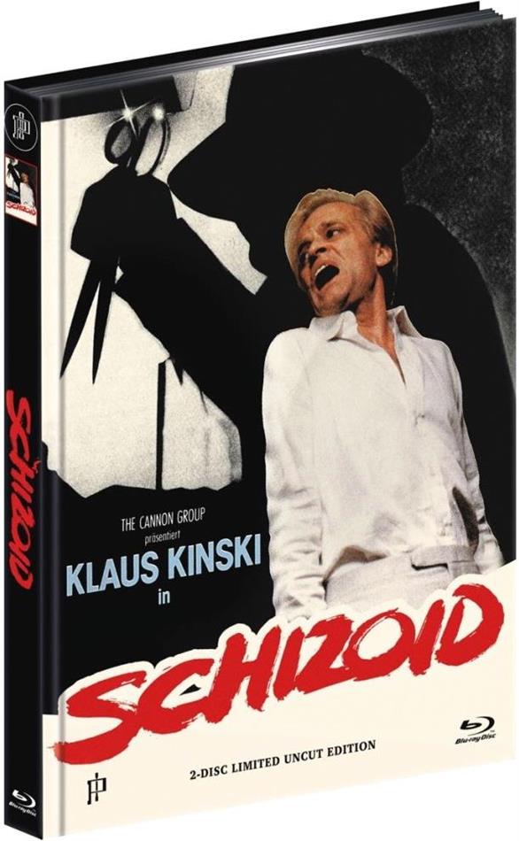 Schizoid (1980) Cover A, Limited Edition, Mediabook, Uncut, Blu-ray + DVD