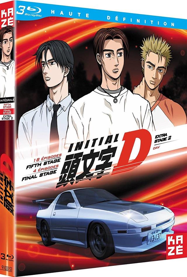 Initial D - Intégrale Fifth Stage / Final Stage / Extra Stage 2 OVA 3 Blu-ray