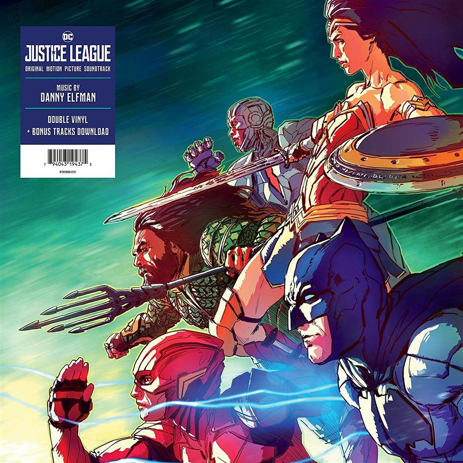 Danny Elfman - Justice League - Gatefold 2 LPs