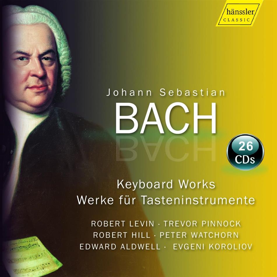 Johann Sebastian Bach (1685-1750) - Complete Keyboard Works - Sämtliche Werke Für Tasteninstrumente 26 CD