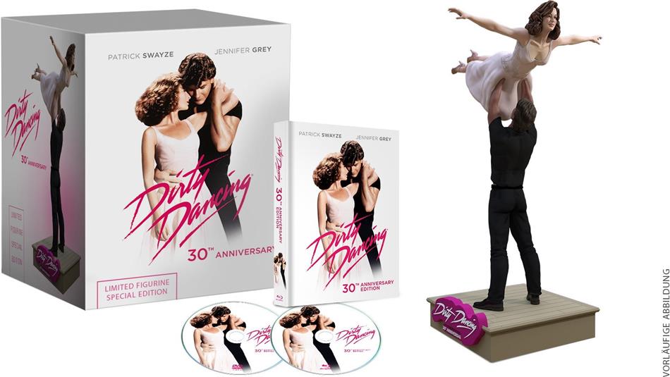 Dirty Dancing (1987) avec Figurine, Édition 30ème Anniversaire, Fan Edition, Édition Limitée, Mediabook, Édition Spéciale, Blu-ray + DVD