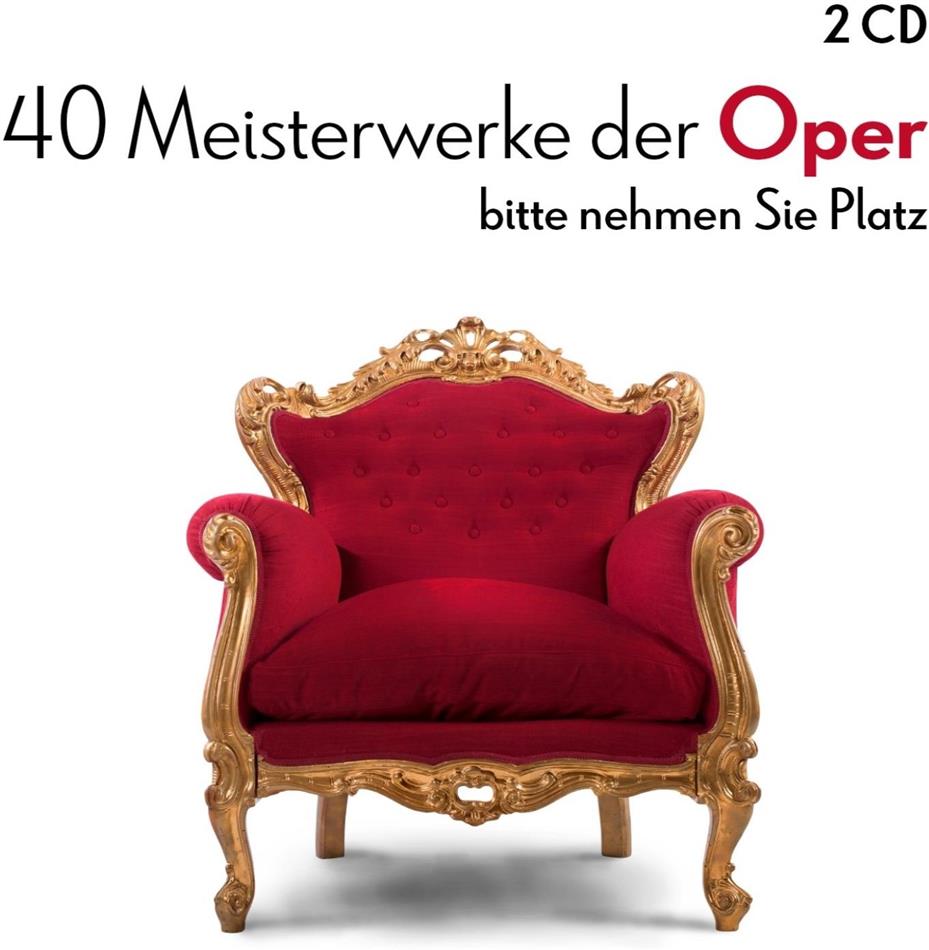 40 Meisterwerke Der Oper 2 CDs