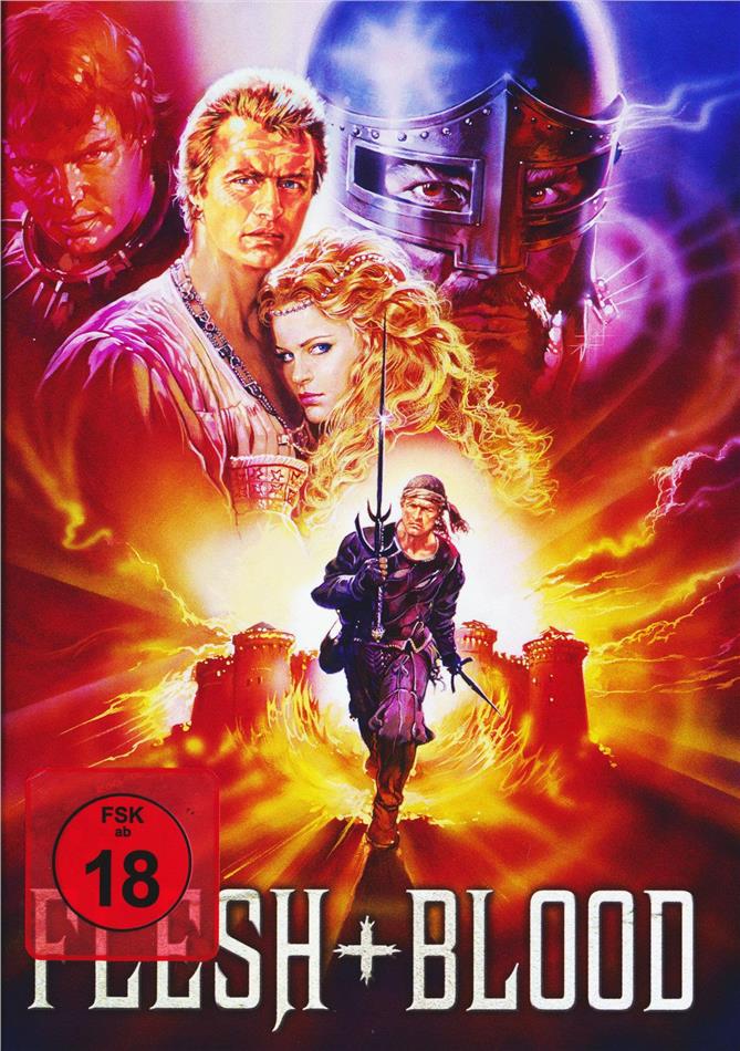 Flesh+Blood (1985) Cover A, Collector's Edition, Limited Edition, Mediabook, Blu-ray + DVD