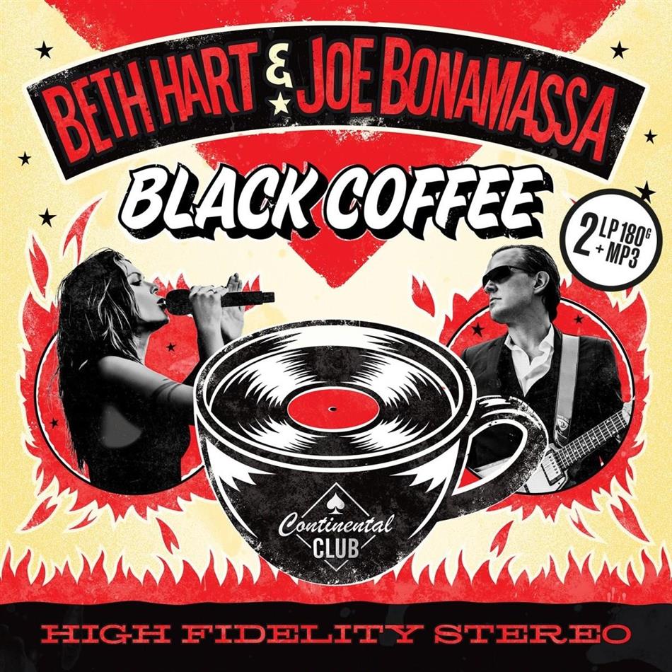 Beth Hart & Joe Bonamassa - Black Coffee Bonustrack, Red Vinyl, 2 LP