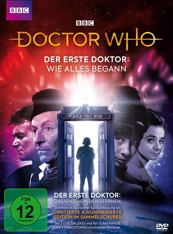 Doctor Who - Der Erste Doktor: Wie alles begann - Das Kind von den Sternen Sammelschuber, BBC, Édition Limitée