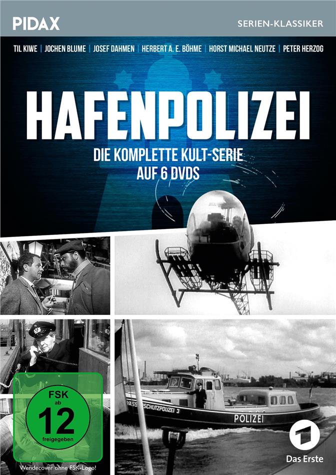 Hafenpolizei - Die komplette Serie Pidax Serien-Klassiker, 6 DVD