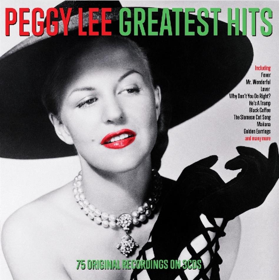 Peggy Lee - Greatest Hits Not Now Music, 3 CDs