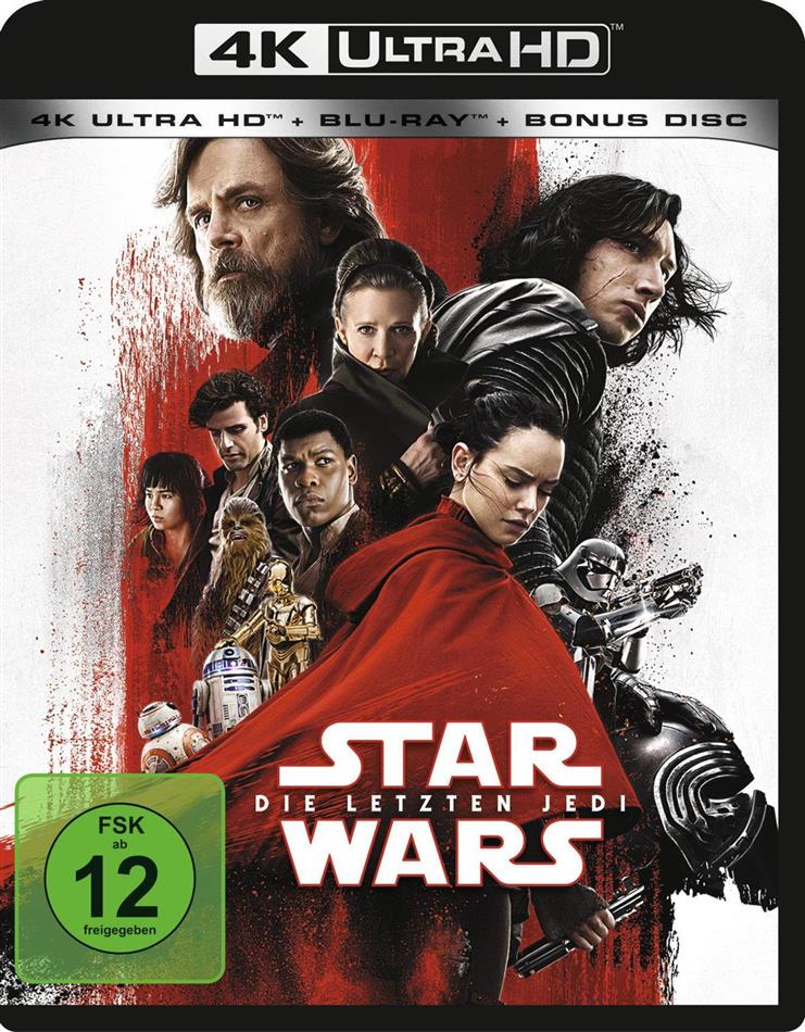 Star Wars - Episode 8 - Die letzten Jedi (2017) 4K Ultra HD + 2 Blu-rays