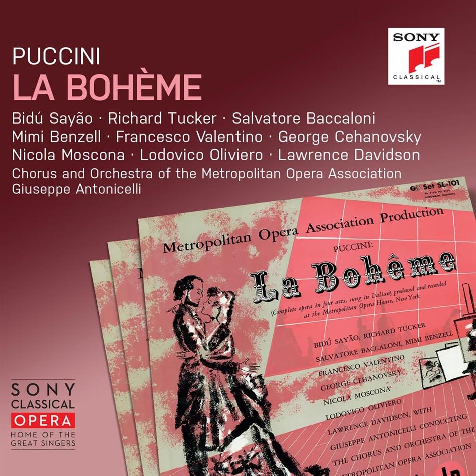 Orchester Der Metropolitan Oper, Bidu Sayao, Richard Tucker, Salvatore Baccaloni, … - La Boheme 2 CDs