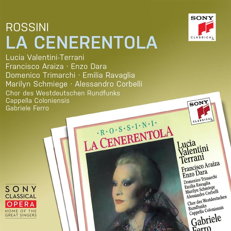 Capella Coloniensis, Lucia Valentini Terrani, Francisco Araiza, Enzo Dara, … - La Cenerentola 2 CDs