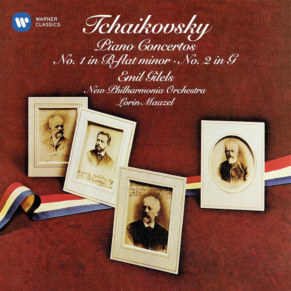 Peter Iljitsch Tschaikowsky (1840-1893), Lorin Maazel & Emil Gilels - Klavierkonzerte 1 & 2