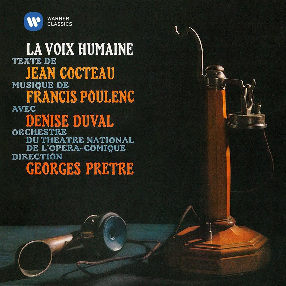 Denise Duval, Georges Prêtre, Francis Poulenc (1899-1963), Jean Cocteau & Edith Piaf - La Voix humaine