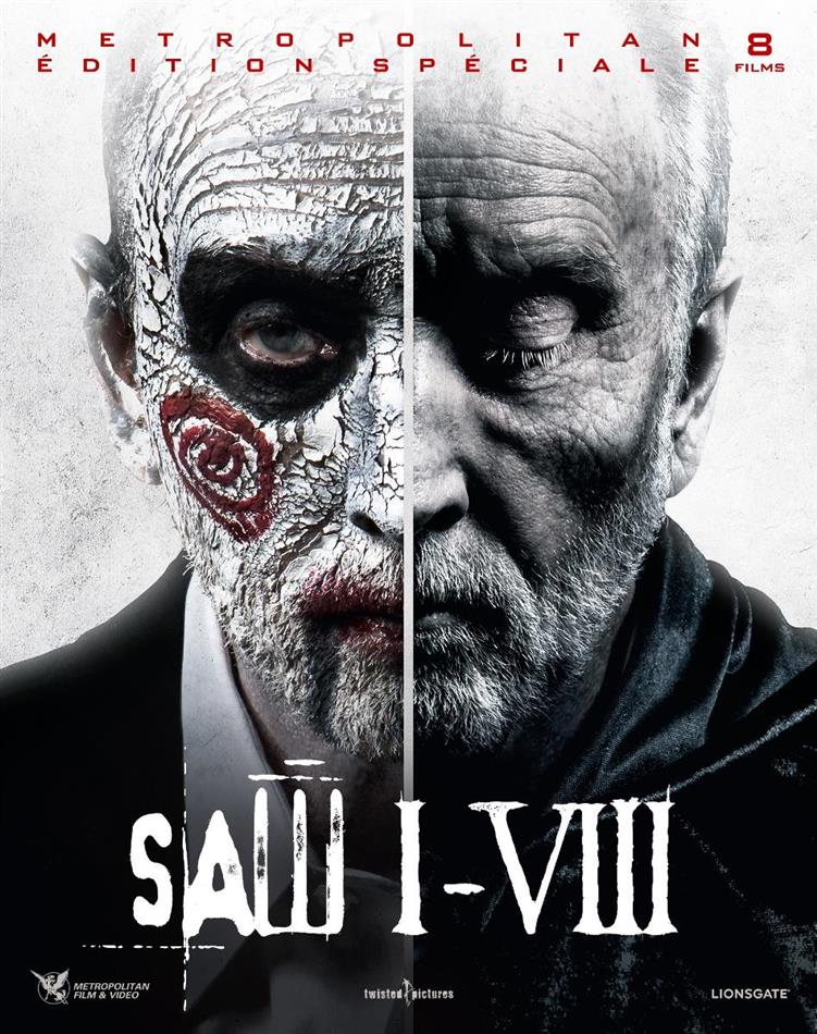 Saw 1-8 Coffret, Édition Spéciale, 8 Blu-ray
