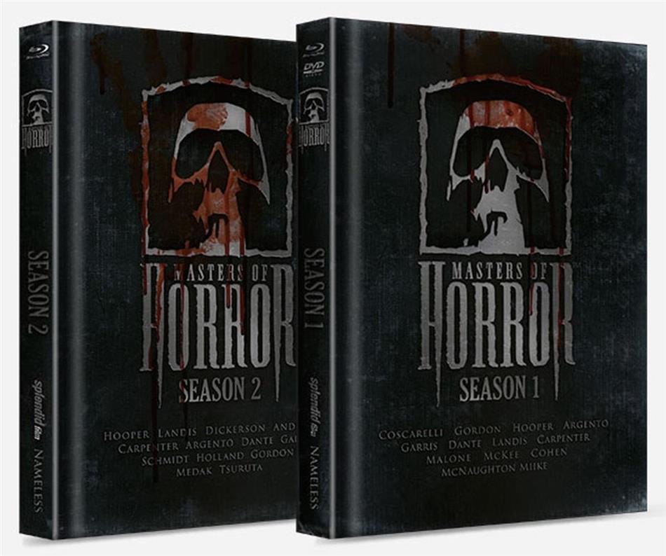 Masters of Horror - Staffel 1 & 2 Cover Bible, Limited Edition, Mediabook, Uncut, 8 Blu-rays + DVD