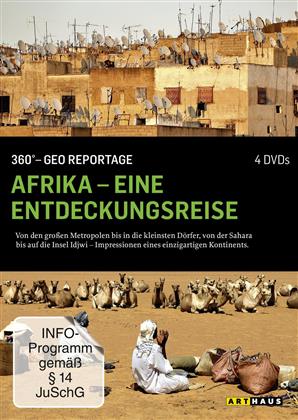 Afrika - Eine Entdeckungsreise (360° - GEO Reportage, Arthaus, Neuauflage, 4 DVDs)