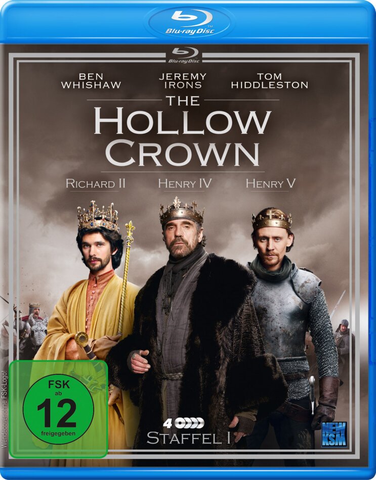 The Hollow Crown - Staffel 1 Riedizione, 4 Blu-ray
