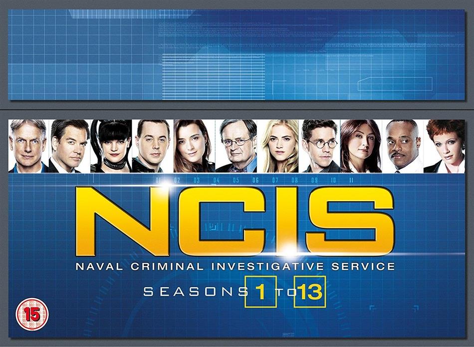 NCIS - Season 1-13 78 DVDs
