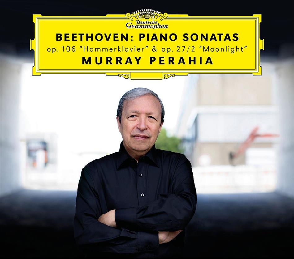 Ludwig van Beethoven (1770-1827) & Murray Perahia - Piano Sonatas Hammerklavier Op.106, Op.27.2 Moonlight LP