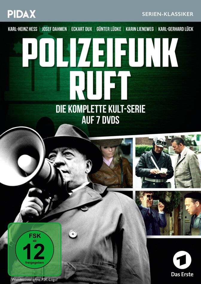 Polizeifunk ruft - Die komplette Serie Pidax Serien-Klassiker, 7 DVD