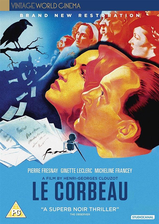 Le Corbeau (1943) Vintage World Cinema, Restored