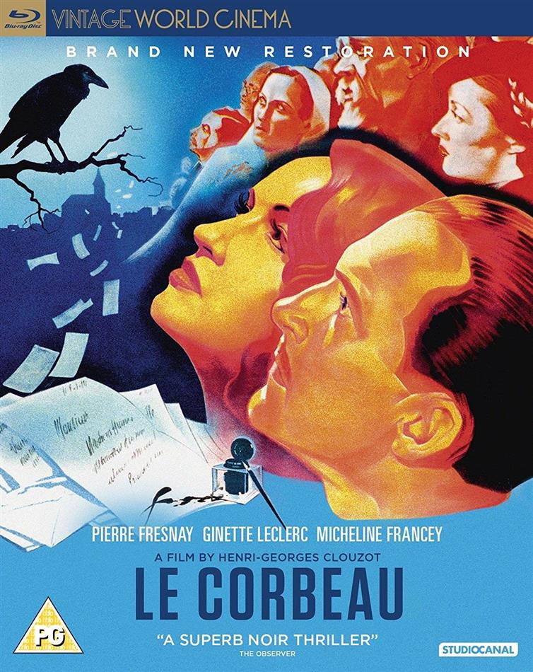 Le Corbeau (1943) Vintage World Cinema, Version Restaurée