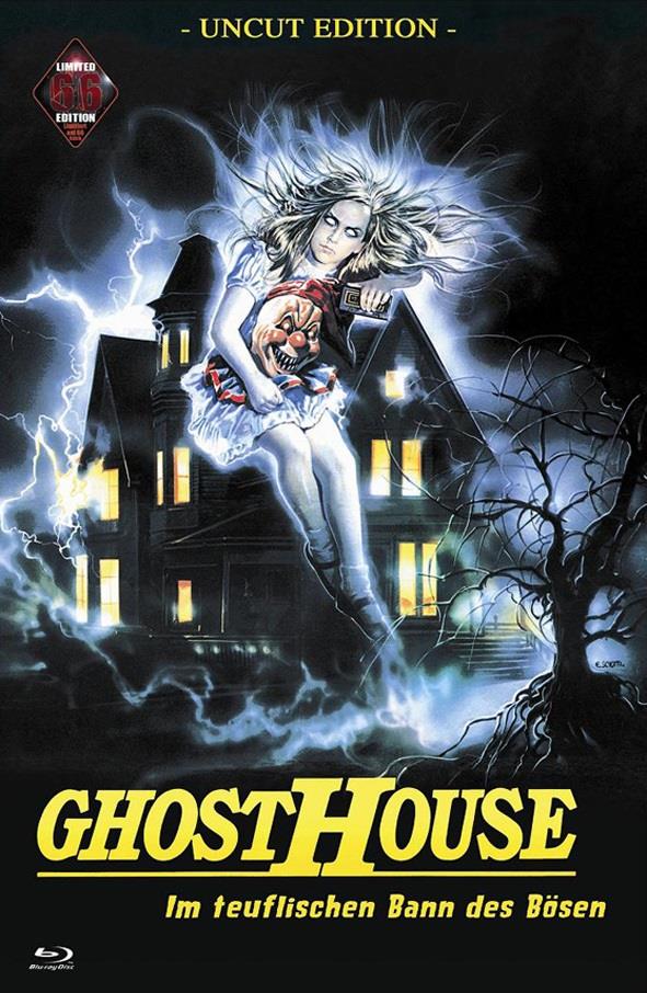 Ghosthouse - Im teuflischen Bann des Bösen (1988) Grosse Hartbox, Cover C, Edizione Limitata, Uncut