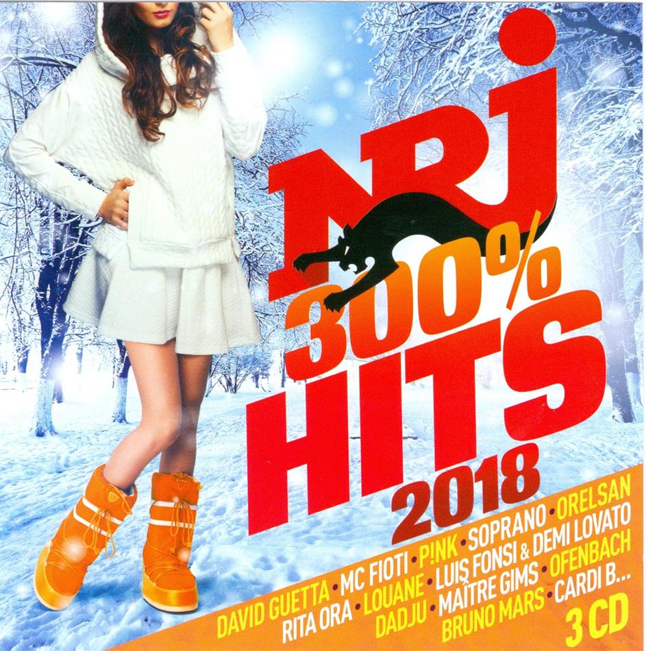 NRJ 300% Hits 2018 3 CDs
