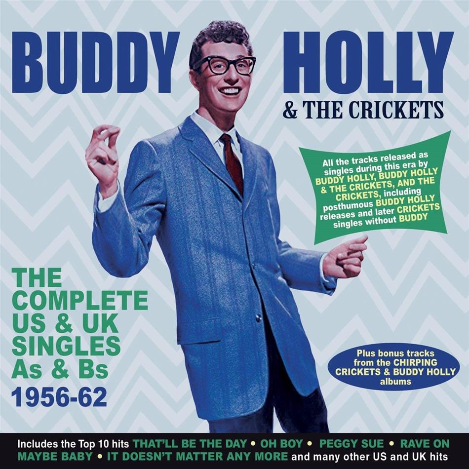 Buddy Holly & The Crickets & The Crickets - The Complete Us & Uk Singles As & Bs 1956-62 2 CDs