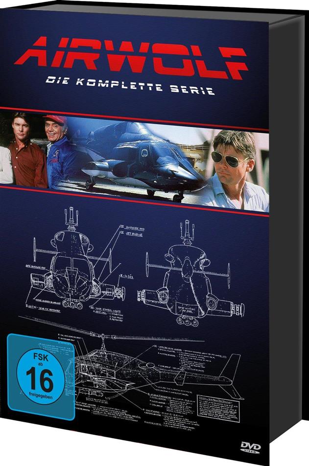 Airwolf - Die komplette Serie 21 DVDs