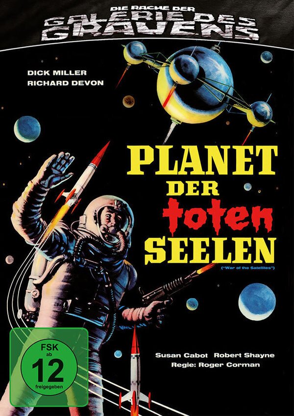 Planet der toten Seelen (1958) Die Rache der Galerie des Grauens, b/w, Limited Edition, Uncut