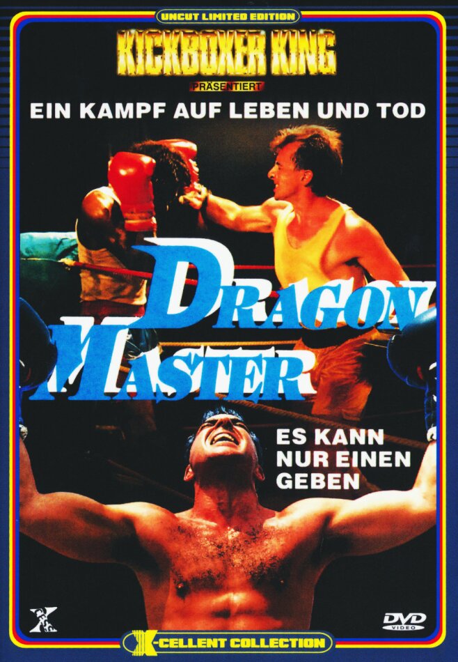 Kickboxer King - Dragon Master (1991) X-cellent Collection, Petite Hartbox, Édition Limitée, Uncut