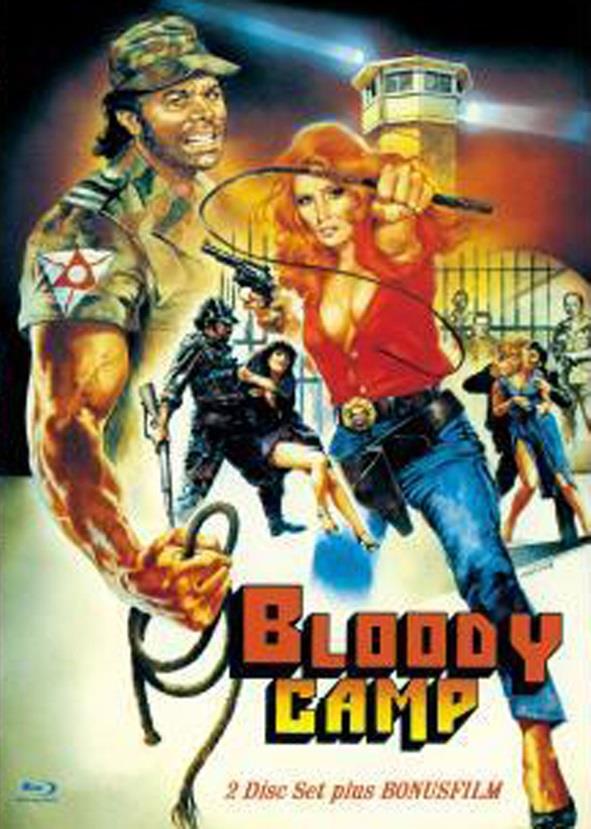 Bloody Camp (1978) Eurocult Collection, Cover A, Limited Edition, Mediabook, Uncut, Blu-ray + DVD