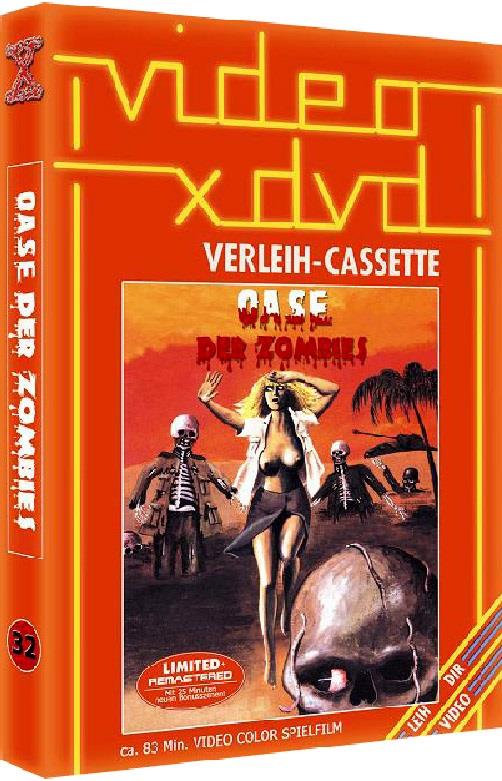 Oase der Zombies (1982) Grosse Hartbox, Cover A, The Jess Franco Collection, Edizione Limitata, Versione Rimasterizzata, Uncut